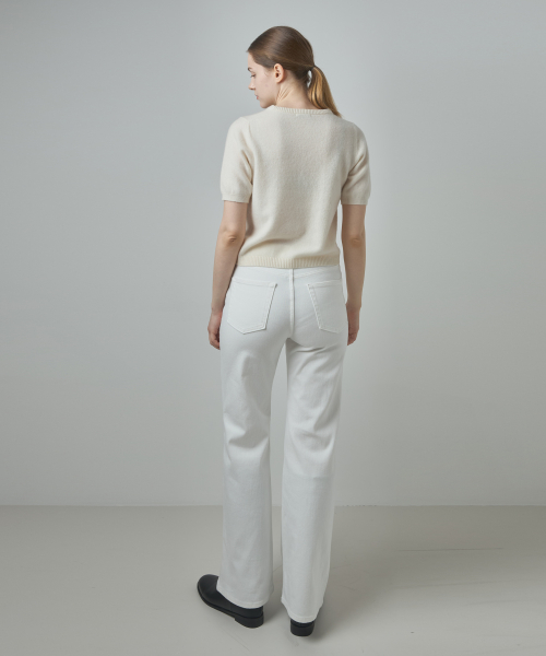 Cigarette Premium Denim_White