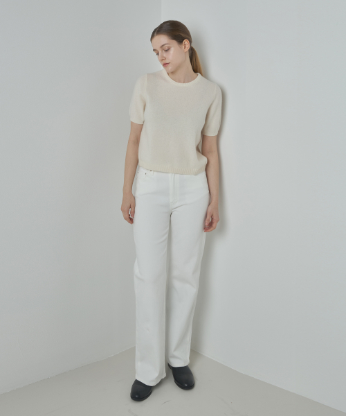 Cigarette Premium Denim_White