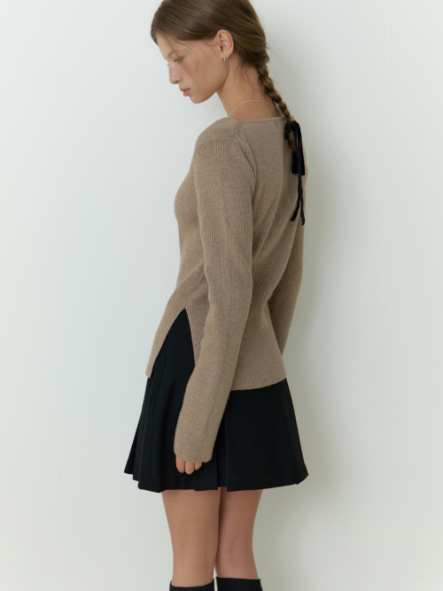 Sevilla boat knit (mocha)