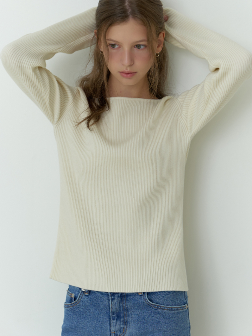 Sevilla boat knit (ivory)