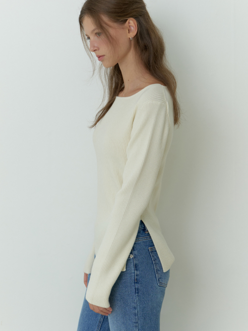 Sevilla boat knit (ivory)