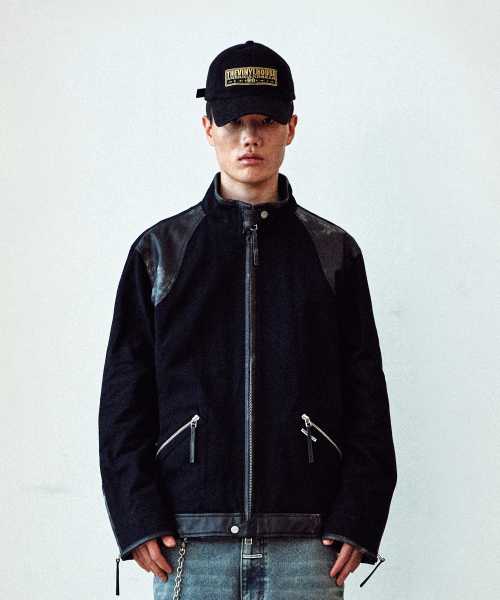 MOTOR JACKET BLACK