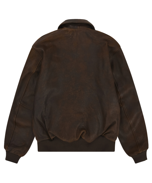 Кожаная куртка A-2 из овчины / 7835950007 Brown