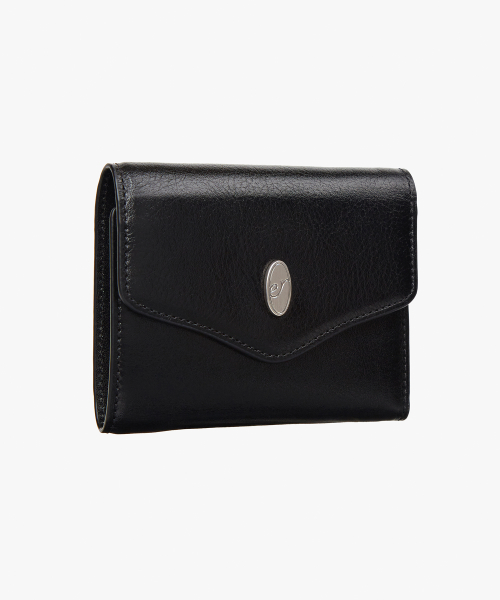 Lina trifold wallet - Чёрный