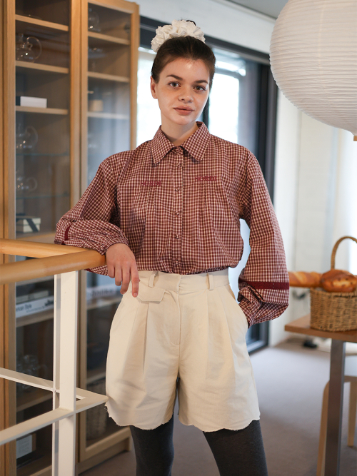 Tulip Corduroy Pants_cream