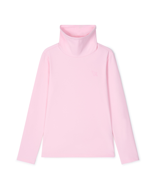 Soft Touch Fleece Водолазка Футболка женская - Light Pink