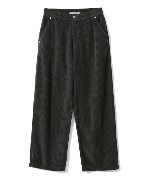 Corduroy Loose-Fit брюки (dark green)