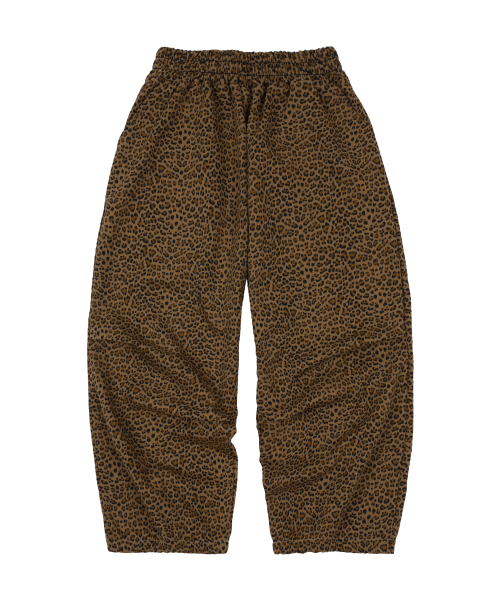 Широкие брюки с двумя складками Leopard