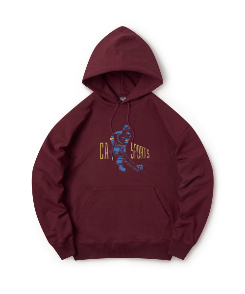 Худи NO.271 CA Sports 82 (Burgundy)