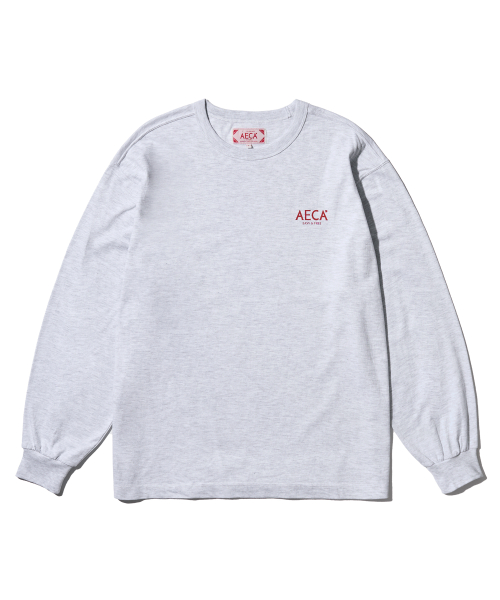 AECA SIGNATURE LONG SLEEVE-LIGHT Серый