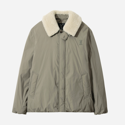 Флисовый пуховик Kona High Warm D7 (DARK BEIGE)