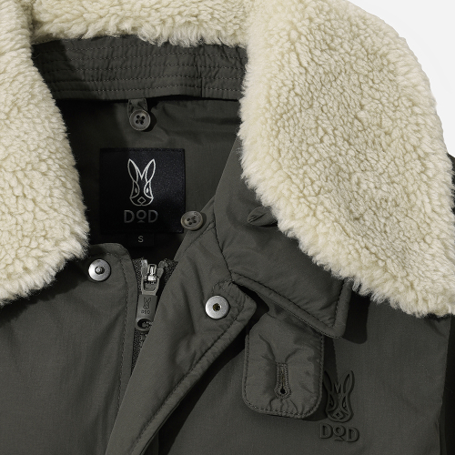 Женский флисовый пуховик Kona High Warm D7 (D.Charcoal Grey)