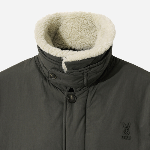 Женский флисовый пуховик Kona High Warm D7 (D.Charcoal Grey)