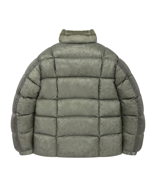 LM CLOUD COLOR многослойный HIGH NECK DOWN JP (KHAKI)
