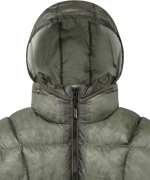 LM CLOUD COLOR многослойный HIGH NECK DOWN JP (KHAKI)