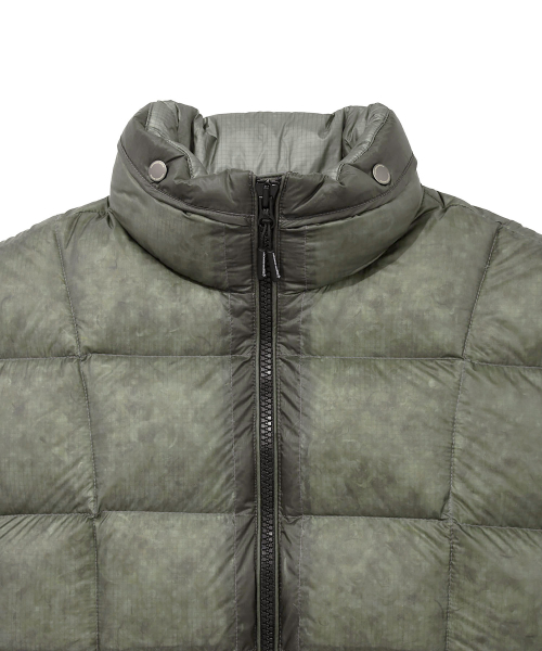 LM CLOUD COLOR многослойный HIGH NECK DOWN JP (KHAKI)