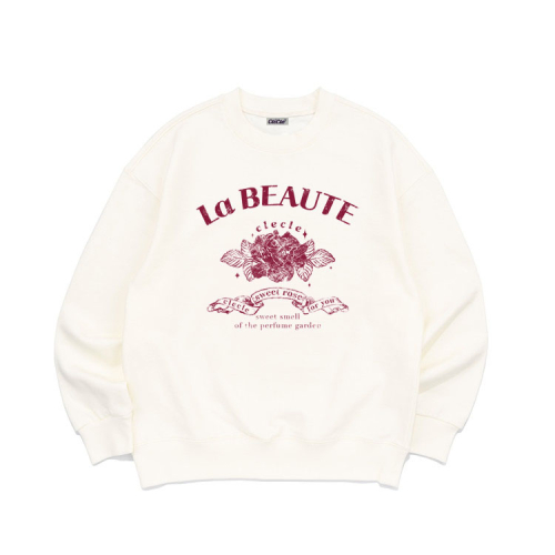 Свитшот Cle Rose (Ivory/Melange/Black)
