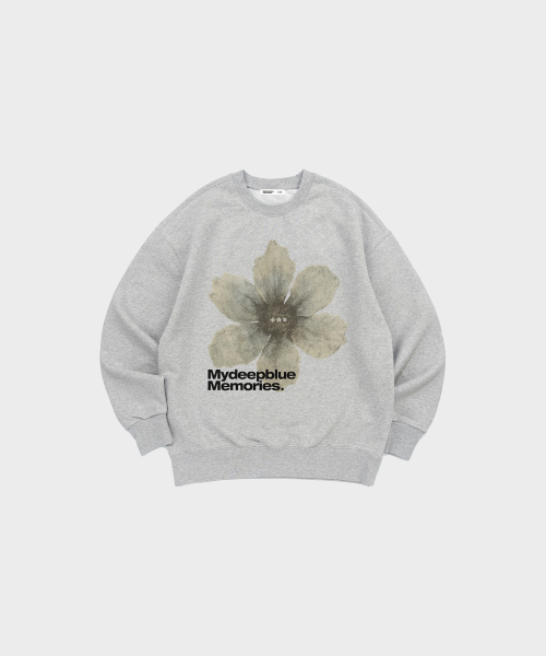 #2 FLOWER SWEAT SHIRTS (BK)