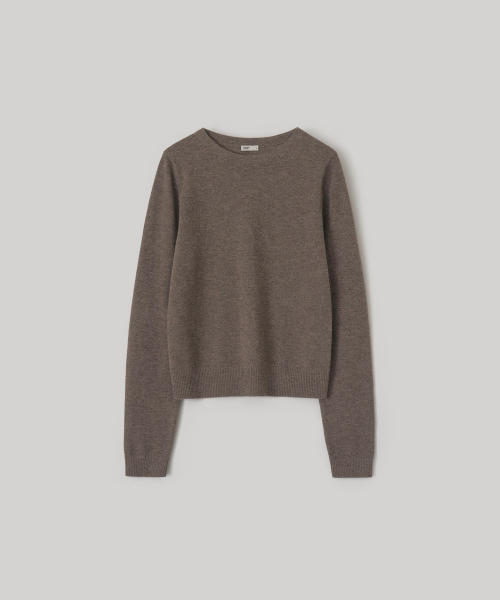 w. Libre шерсть Basqueshirt (Heather brown)