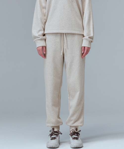 Вязаные джоггеры 2304 (Beige)