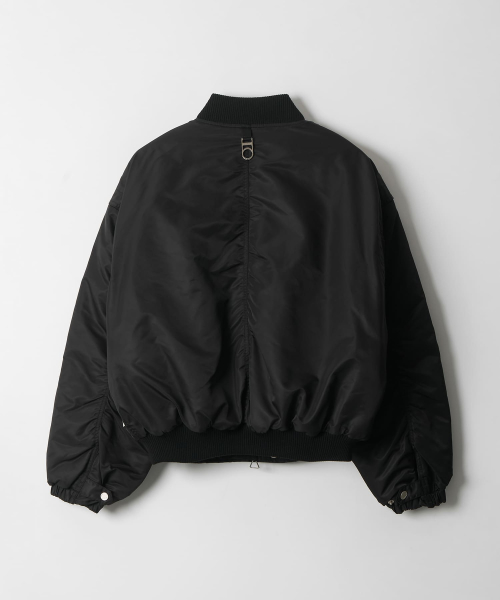 Volume Padded MA-1 Bomber куртка (BLACK)