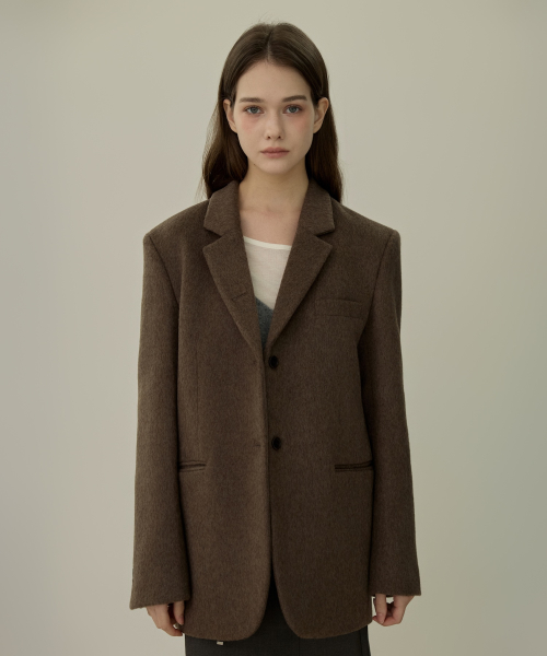 Hairy шерсть Jacket_2Color