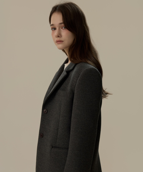 классические шерсть Twill Jacket_2Color