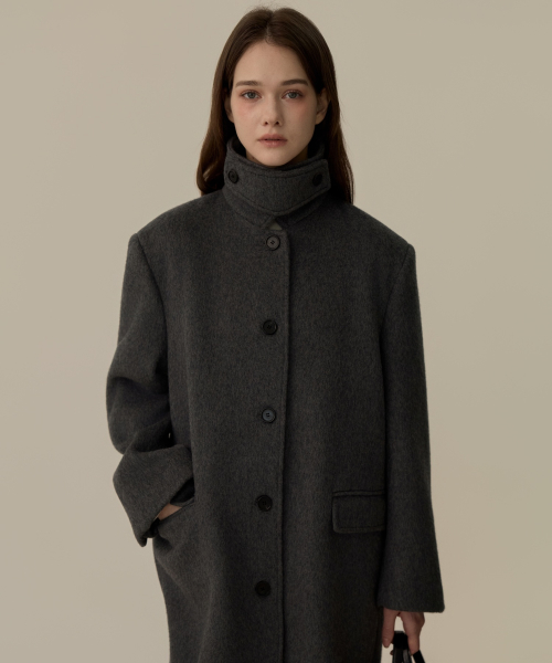 Shelter шерсть Tailored Coat_2Color