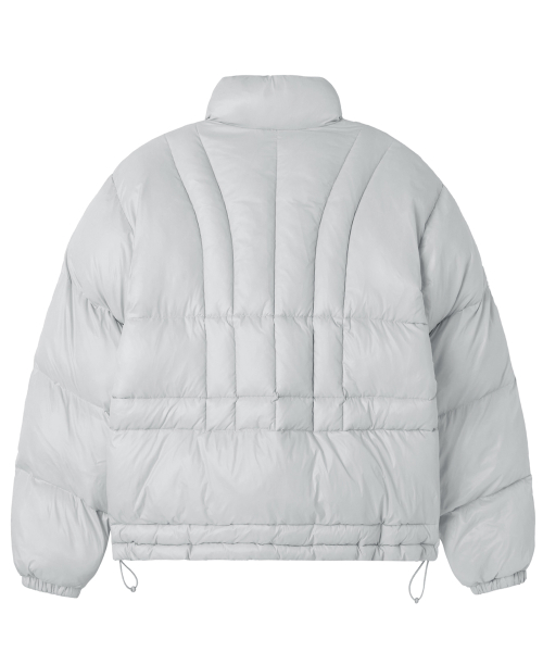 VERTICAL PANEL PUFFER куртка - LIGHT Серый