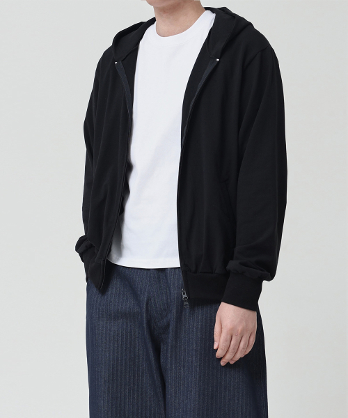 Легкое худи на молнии (Black)