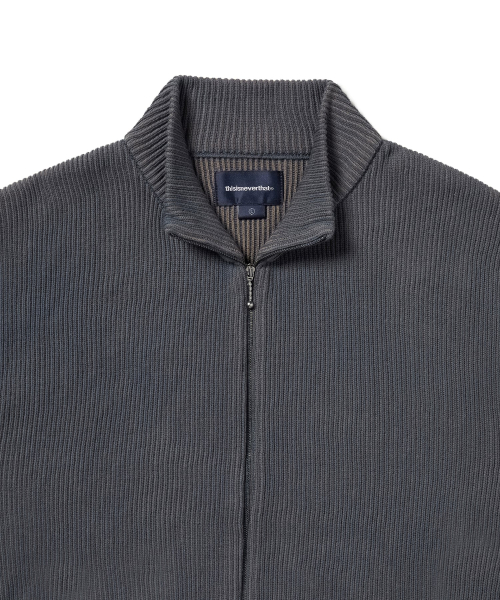 Full Zip кардиган Slate