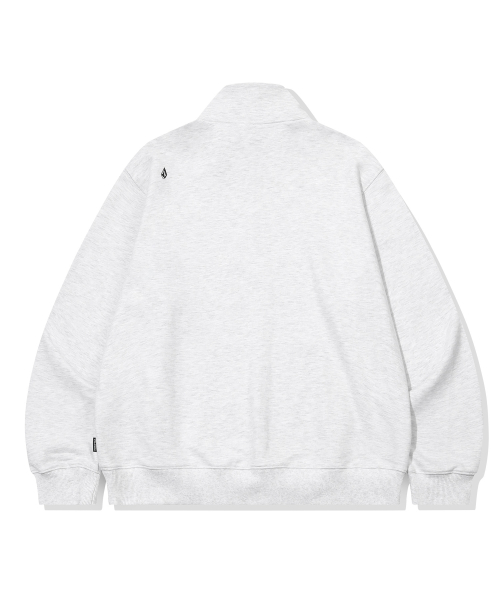 Snow and Surf полумолния свитшот (Ice Grey)
