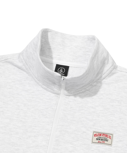 Snow and Surf полумолния свитшот (Ice Grey)