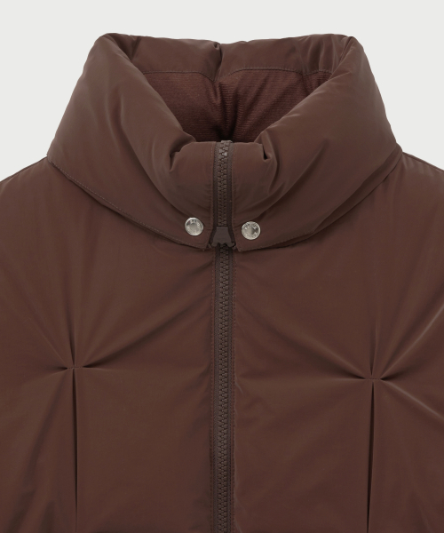 (W) Пуховик Orta 2-Way с воротником (Brown)