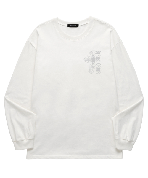 MINI CONFIDENCE  long sleeve (VLS0215) white