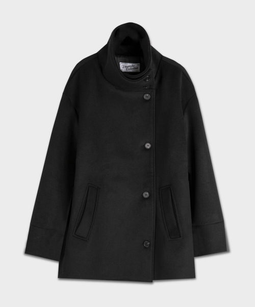 Double Breasted Coat (black)