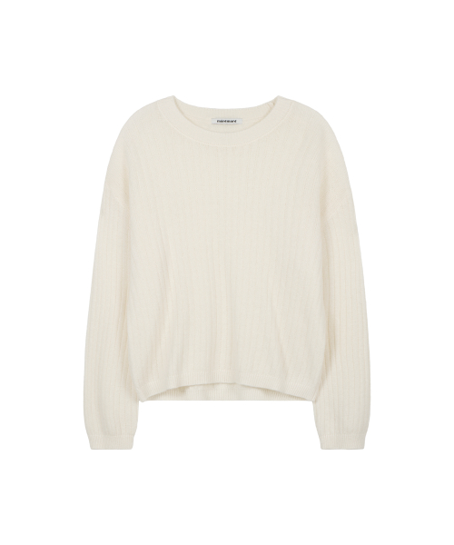 Вязаный джемпер Wool Emblem Cable Ivory