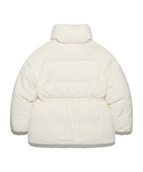 Женский пуховик Raglan Half Down - Butter