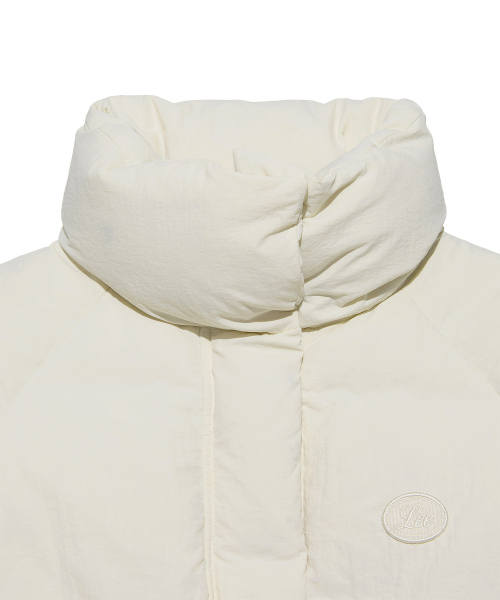 Женский пуховик Raglan Half Down - Butter