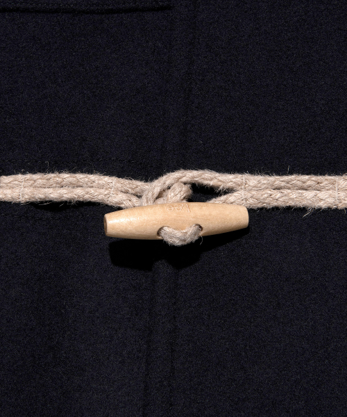 Длинное дафлкот из шерсти Navy