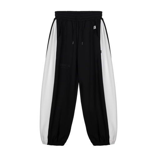 Essential Balloon Wide Sweat Брюки (разрезные White)