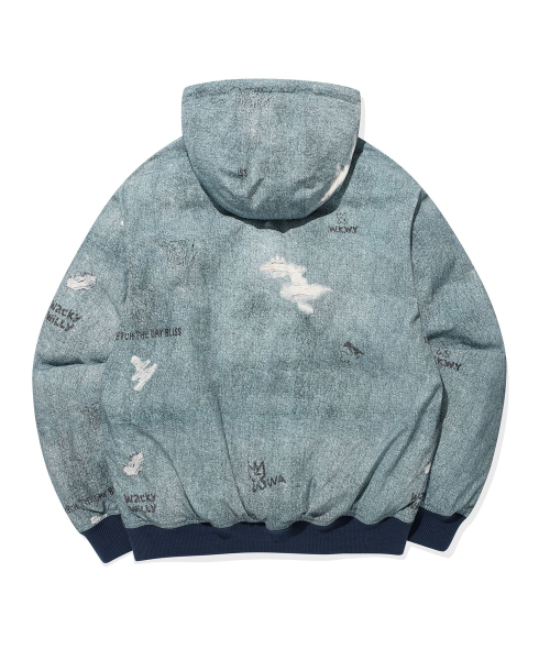 Denim-Like Блузон Blue