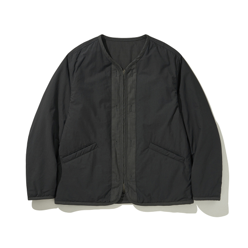 REVERSIBLE LINER JACKET CHARCOAL