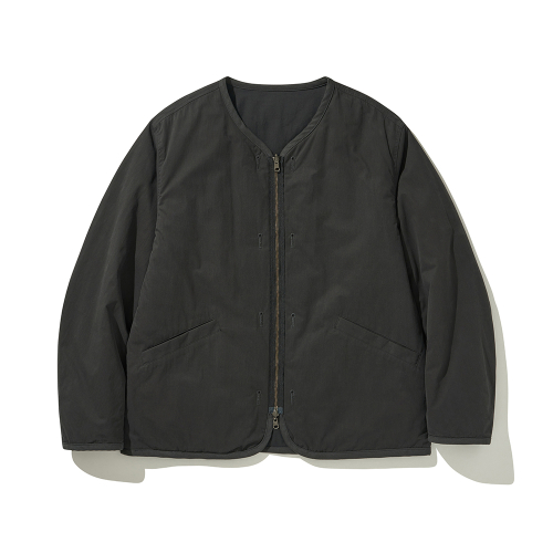 REVERSIBLE LINER JACKET CHARCOAL