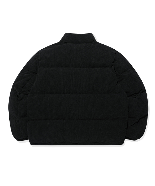 Вельветовый пуховик Black