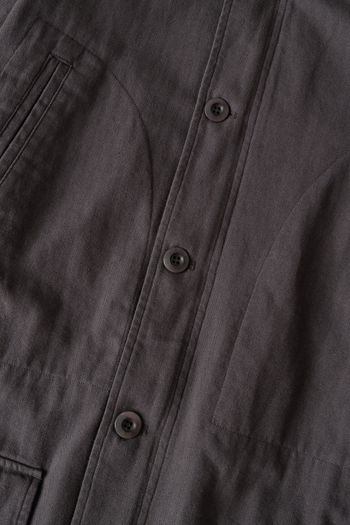 Hooded Mil Parka Charcoal