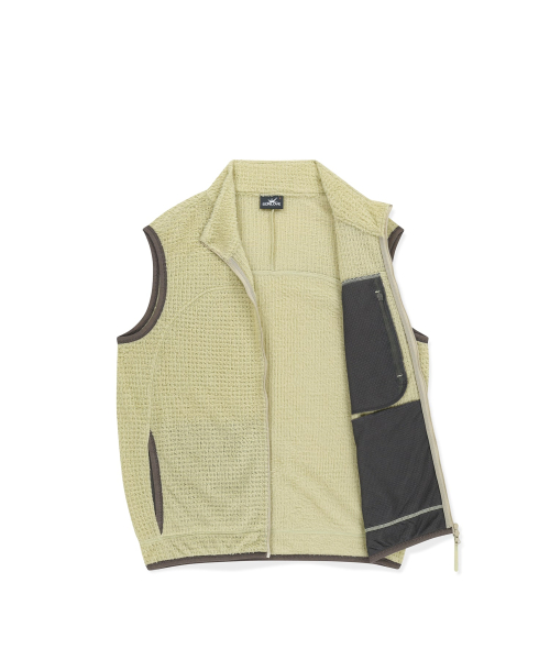 Polartec® Alpha® Zip Up Vest Beige