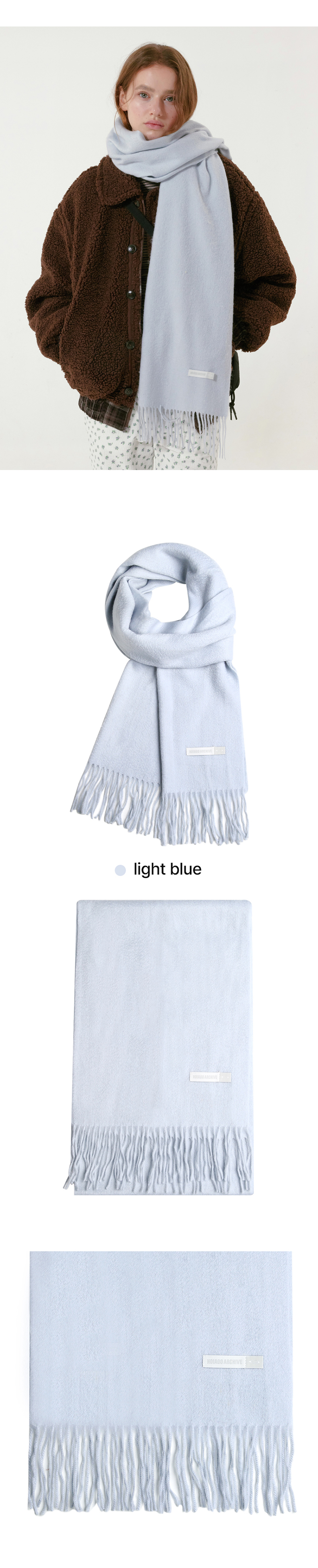 SOFT WOOL MUFFLER - 15 COLORS 