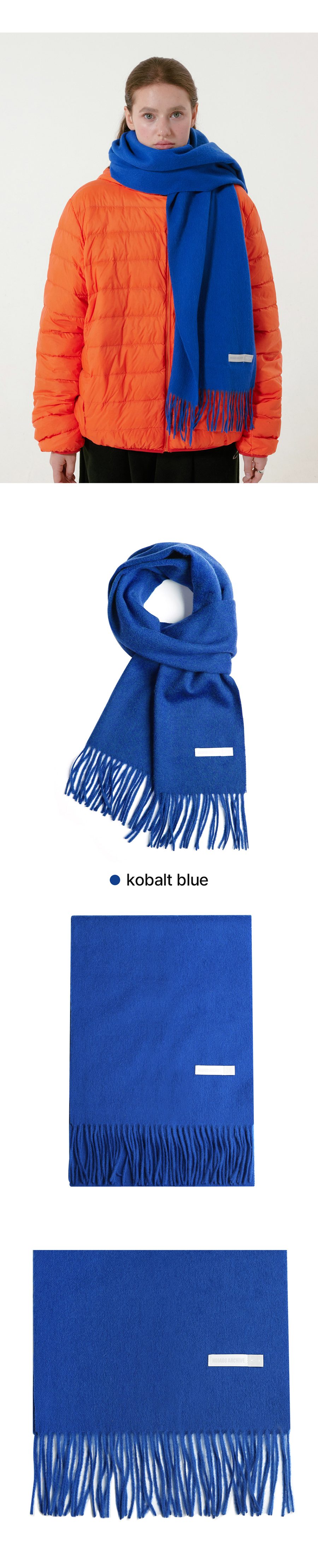 SOFT WOOL MUFFLER - 15 COLORS 