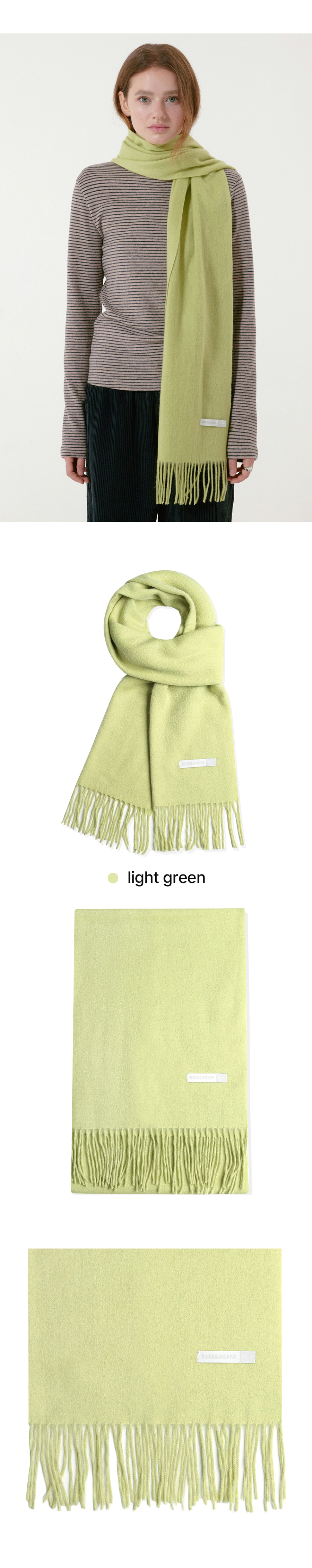 SOFT WOOL MUFFLER - 15 COLORS 